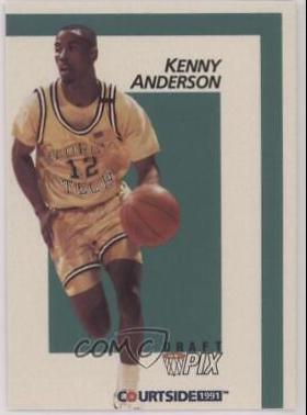 Kenny Anderson #3 Basketball Cards 1991 Courtside