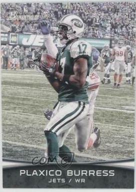 Plaxico Burress #89 Football Cards 2012 Bowman
