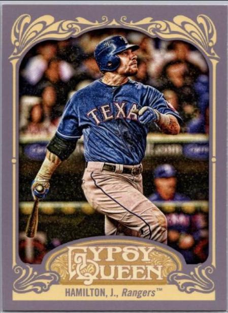 Josh Hamilton #67 Baseball Cards 2012 Topps Gypsy Queen