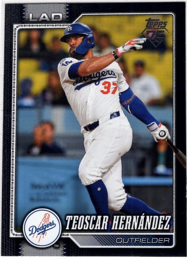 Teoscar Hernandez [Black Border] (2026 Topps)