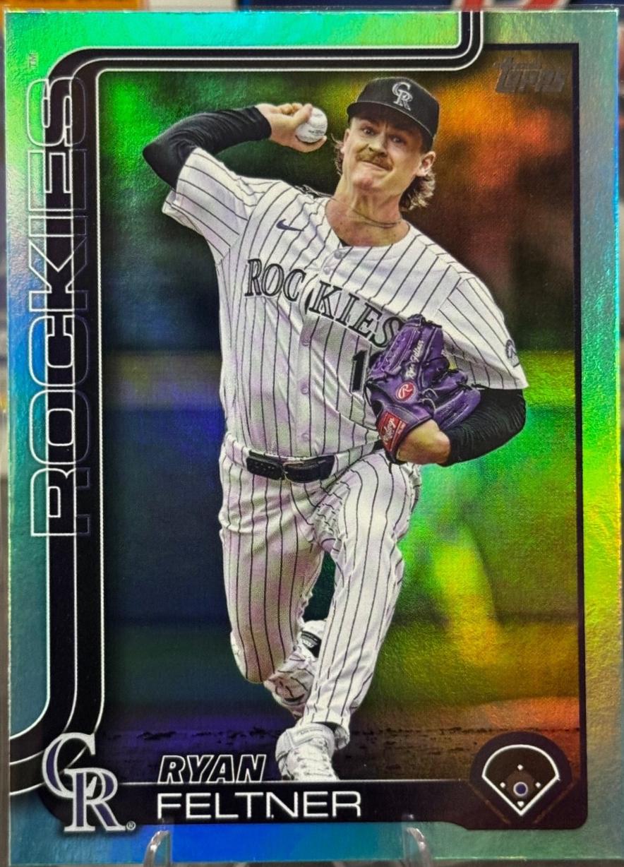 Ryan Feltner [Aqua Holo Foil] #444