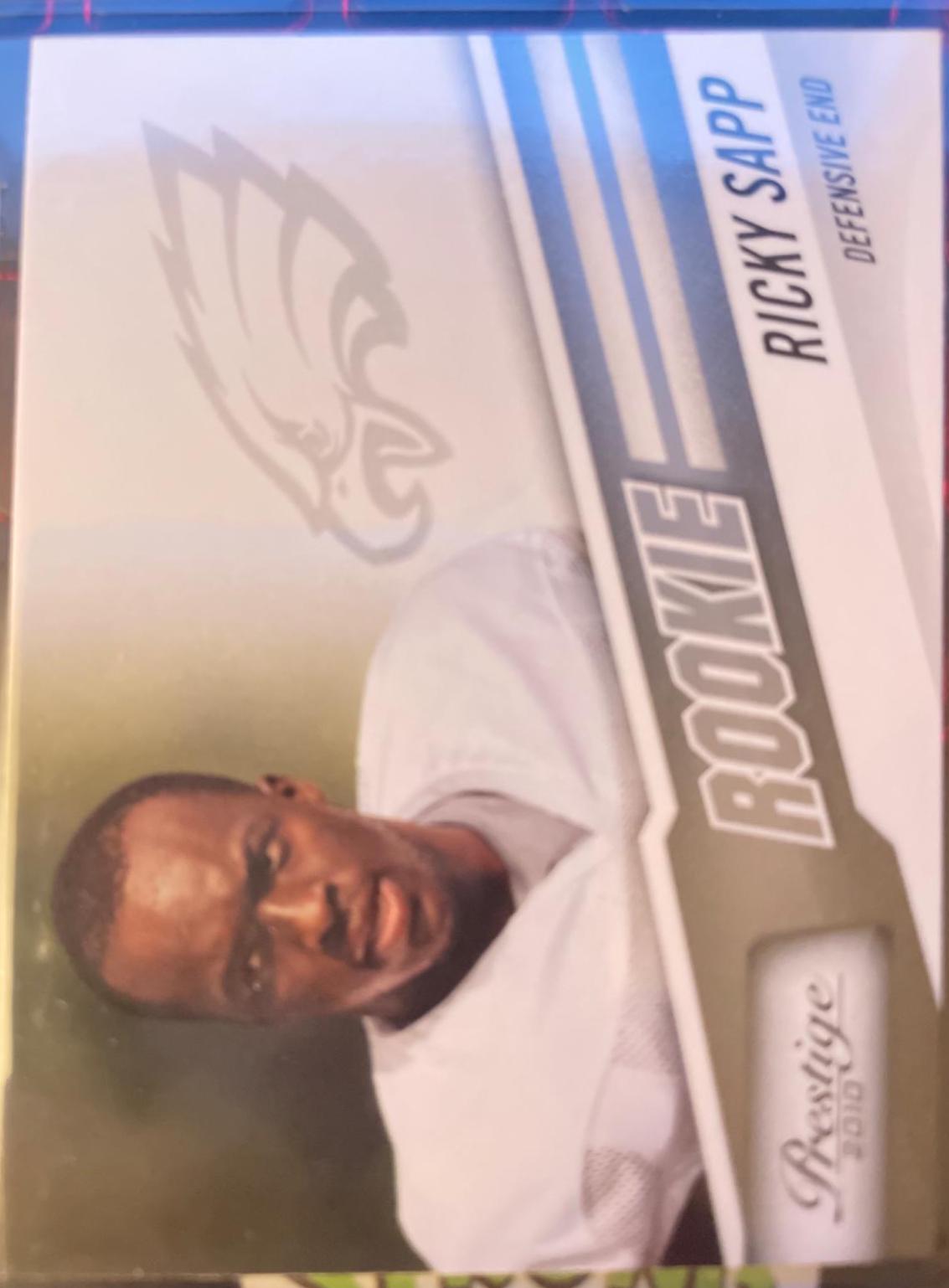 Ricky Sapp #281 Football Cards 2010 Panini Prestige