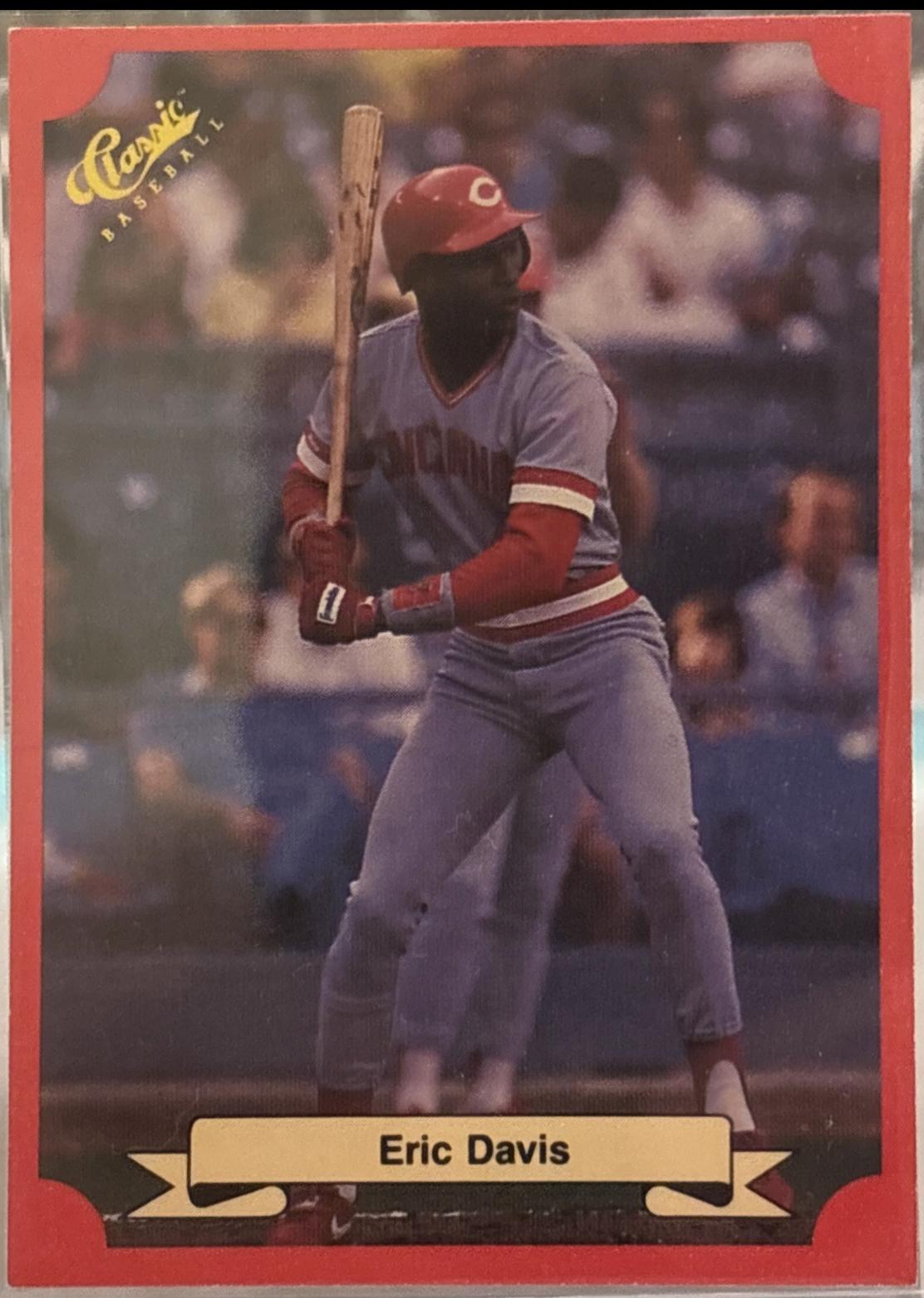 Eric Davis #154 1988 Classic Travel Update I Baseball