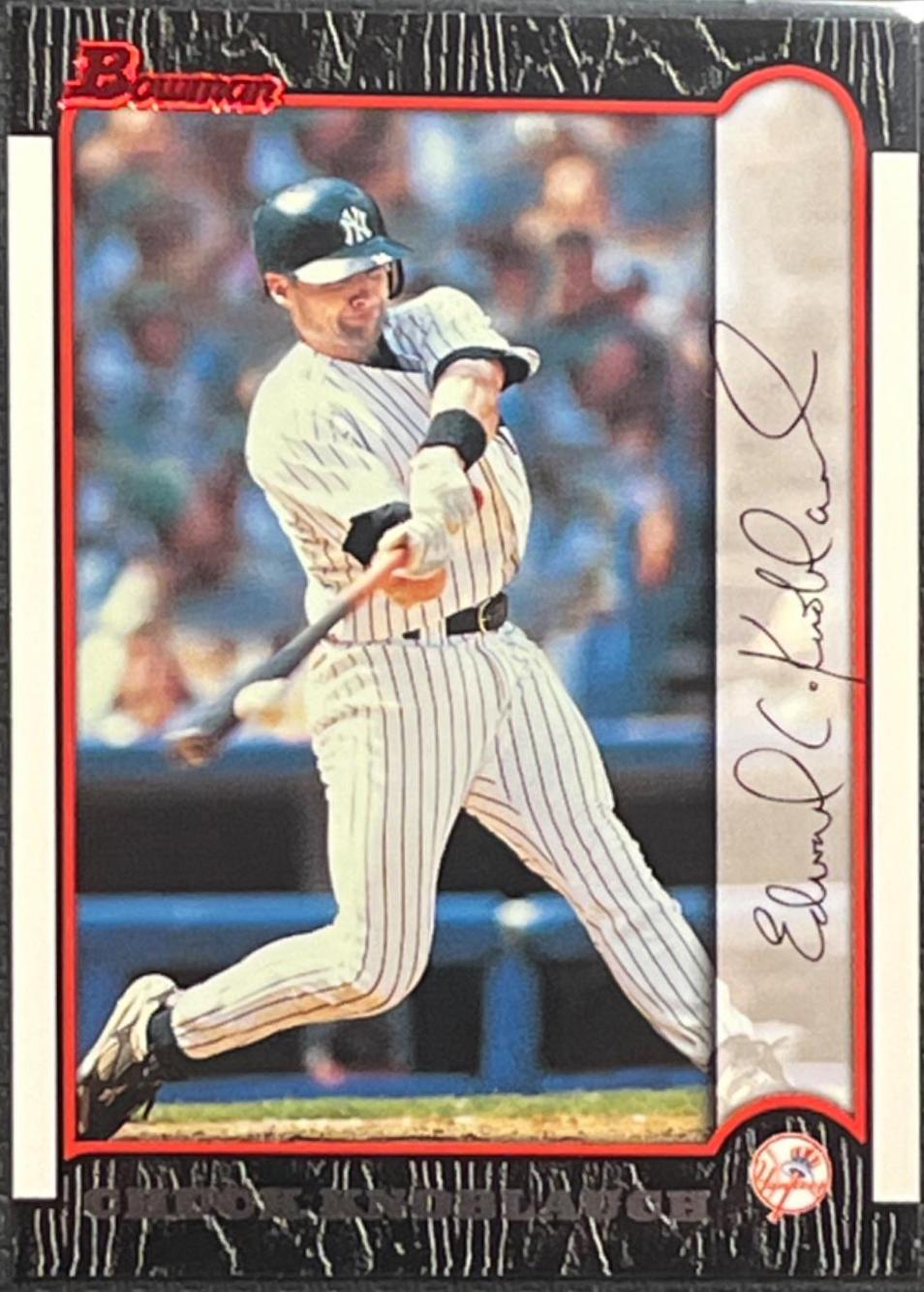 Chuck Knoblauch #13 Baseball Cards 1999 Bowman