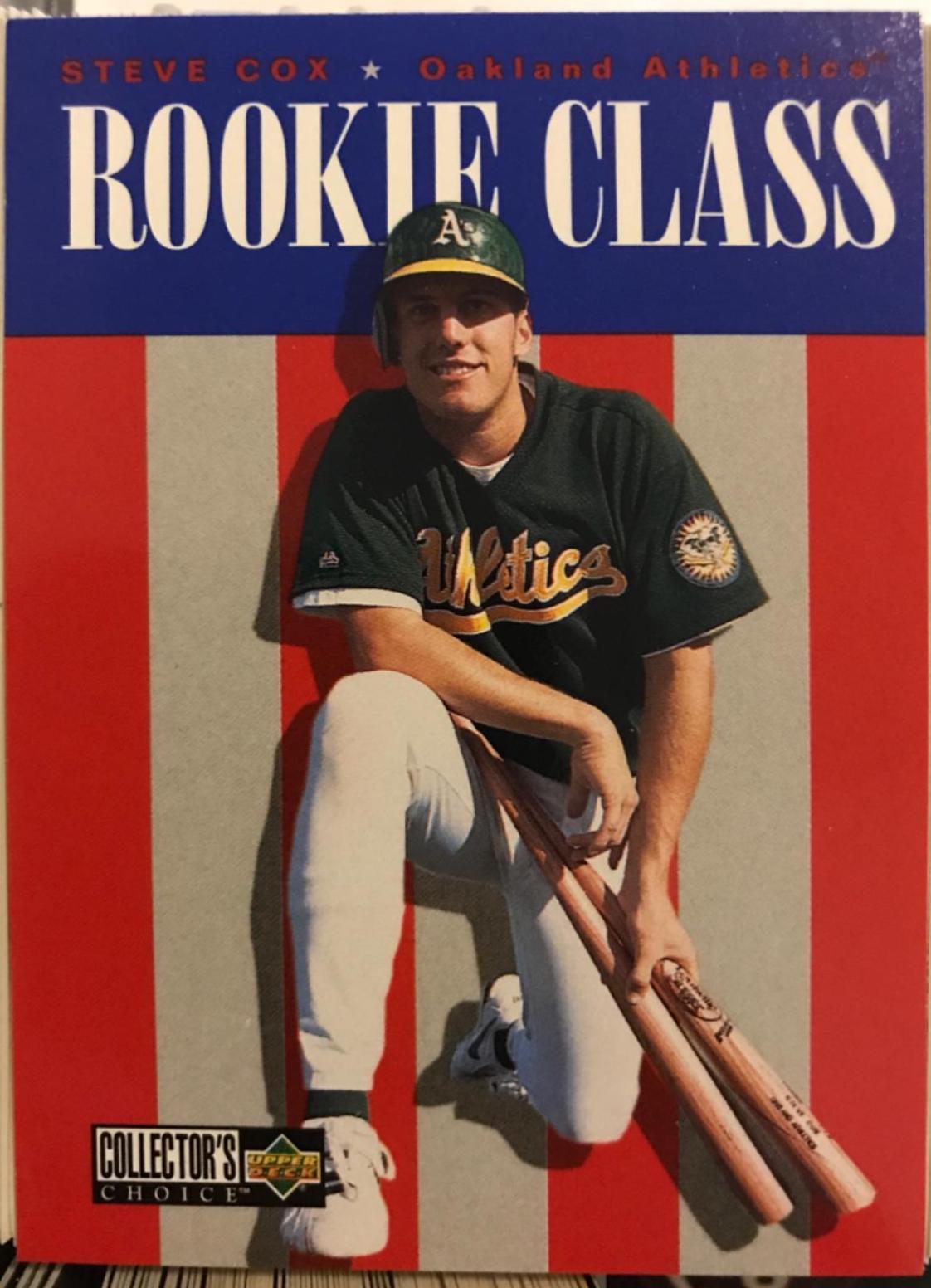 Steve Cox #434 Baseball Cards 1996 Collector's Choice