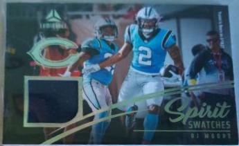 DJ Moore #SS-16 Football Cards 2023 Panini Luminance Spirit Swatches