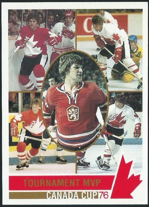 Tournament MVP #184 Hockey Cards 1992 Future Trends '76 Canada Cup