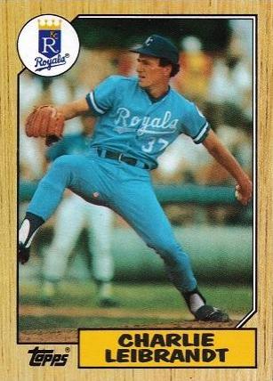 Charlie Leibrandt #223 Baseball Cards 1987 Topps