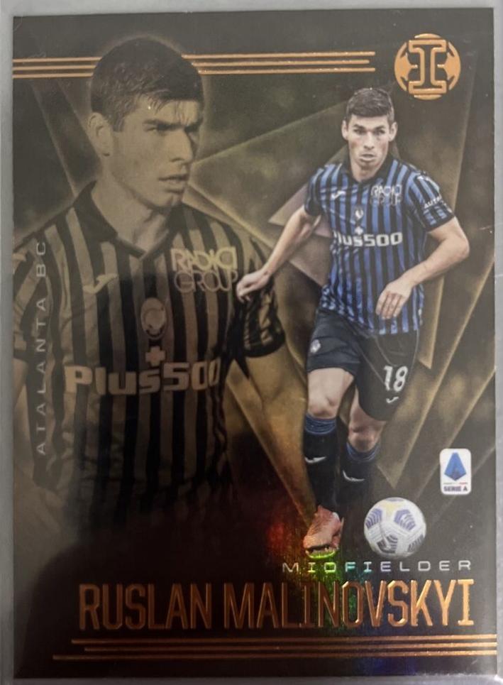 Ruslan Malinovskyi #6 Soccer Cards 2020 Panini Chronicles Illusions Serie A