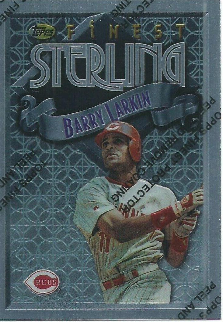 Barry Larkin #7 Baseball Cards 1996 Finest