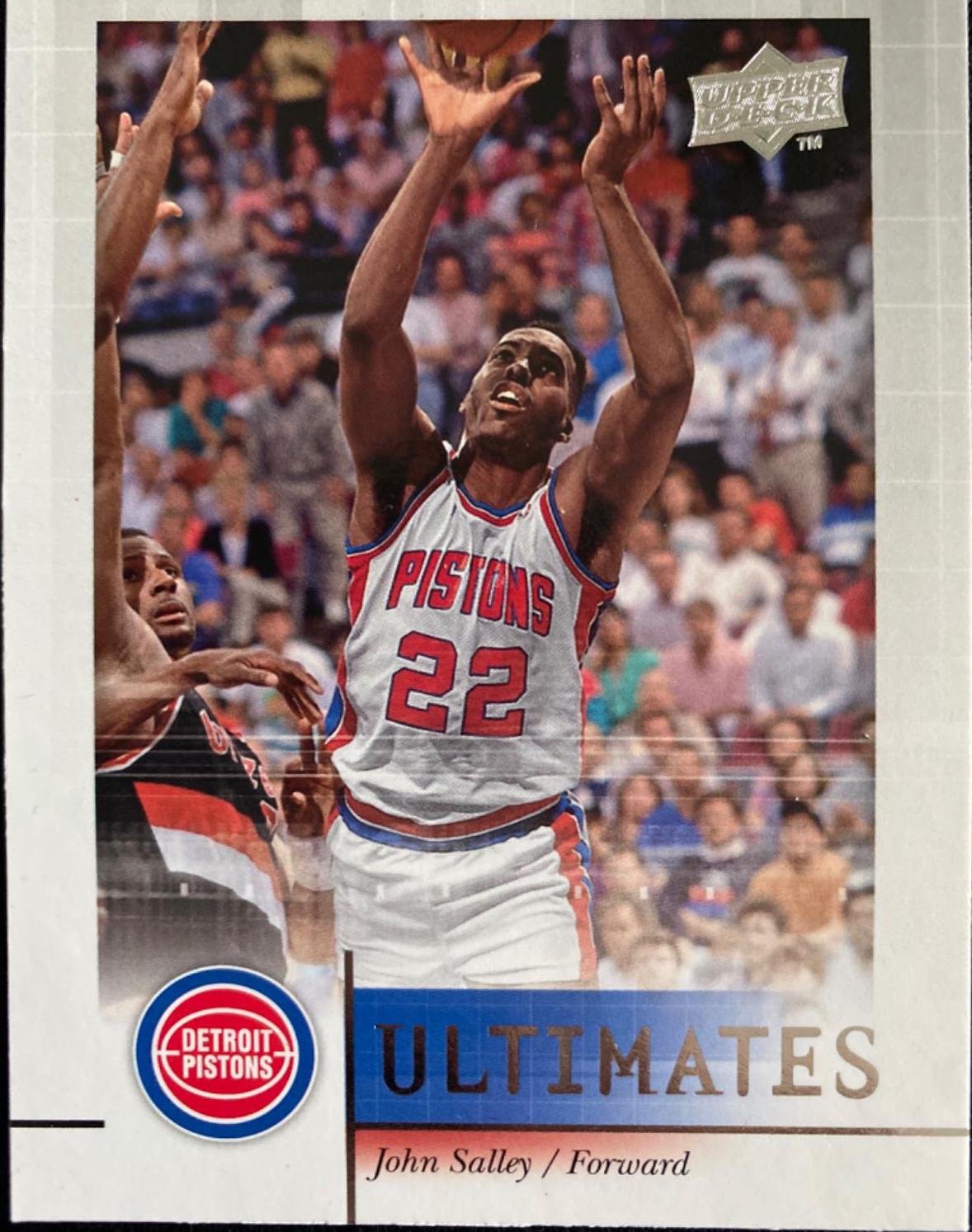 John Salley #U-25 Basketball Cards 2008 Upper Deck Ultimates