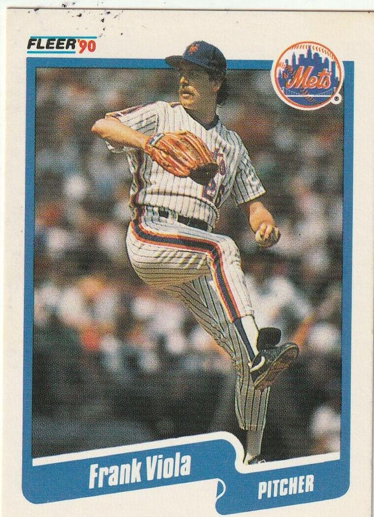 Frank Viola #219 Baseball Cards 1990 Fleer
