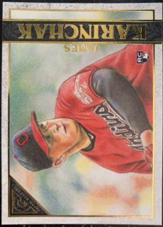 James Karinchak #110 Baseball Cards 2020 Topps Gallery