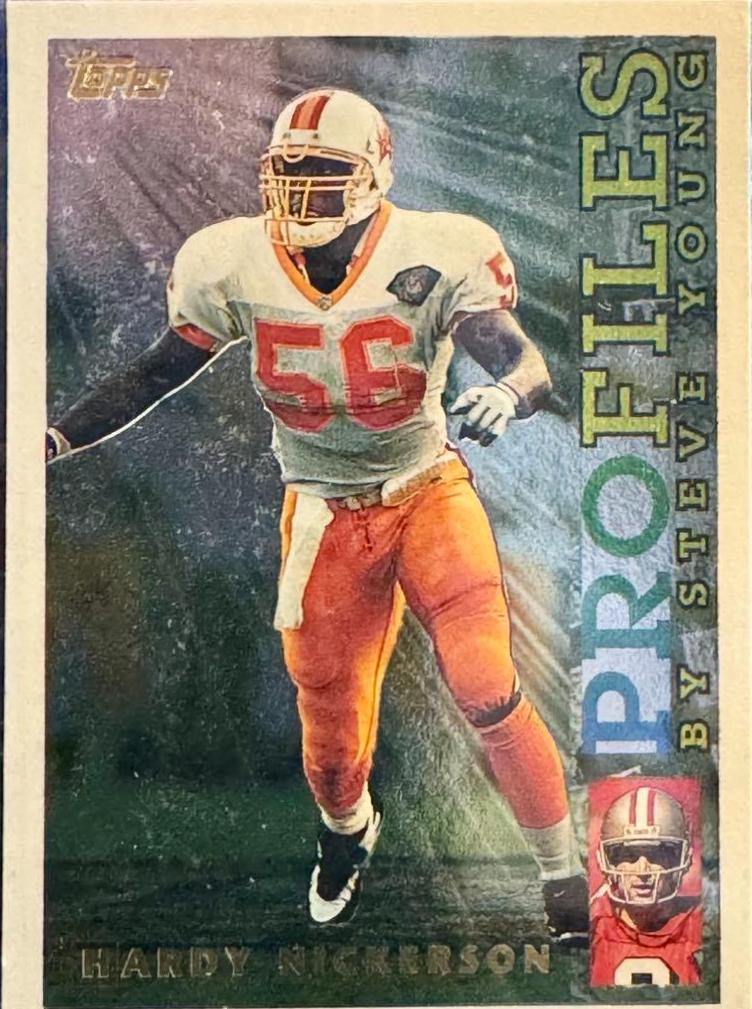 Hardy Nickerson #PF-11 Football Cards 1995 Topps Profiles