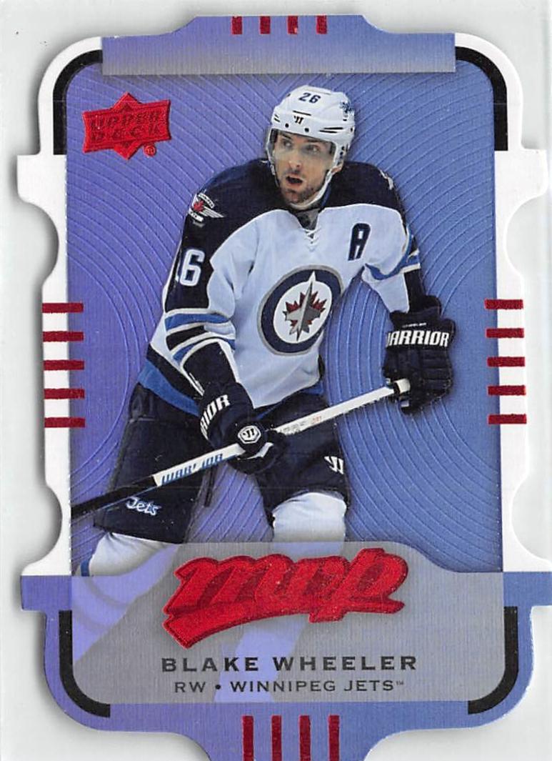 Blake Wheeler #55 2015-16 Upper Deck MVP Hockey