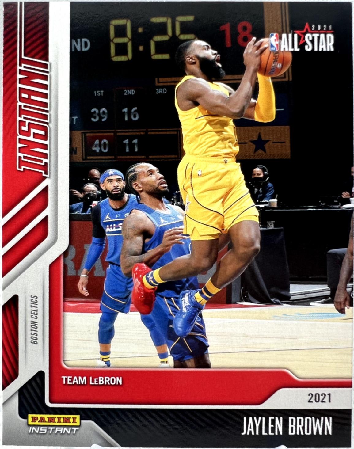 Jaylen Brown #19 Basketball Cards 2020 Panini Instant All Stars