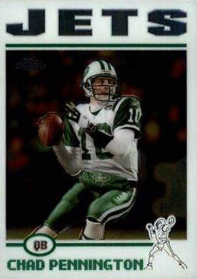 Chad Pennington #13 Football Cards 2004 Topps Chrome