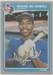 Oddibe McDowell #U-80 Baseball Cards 1985 Fleer Update Prices