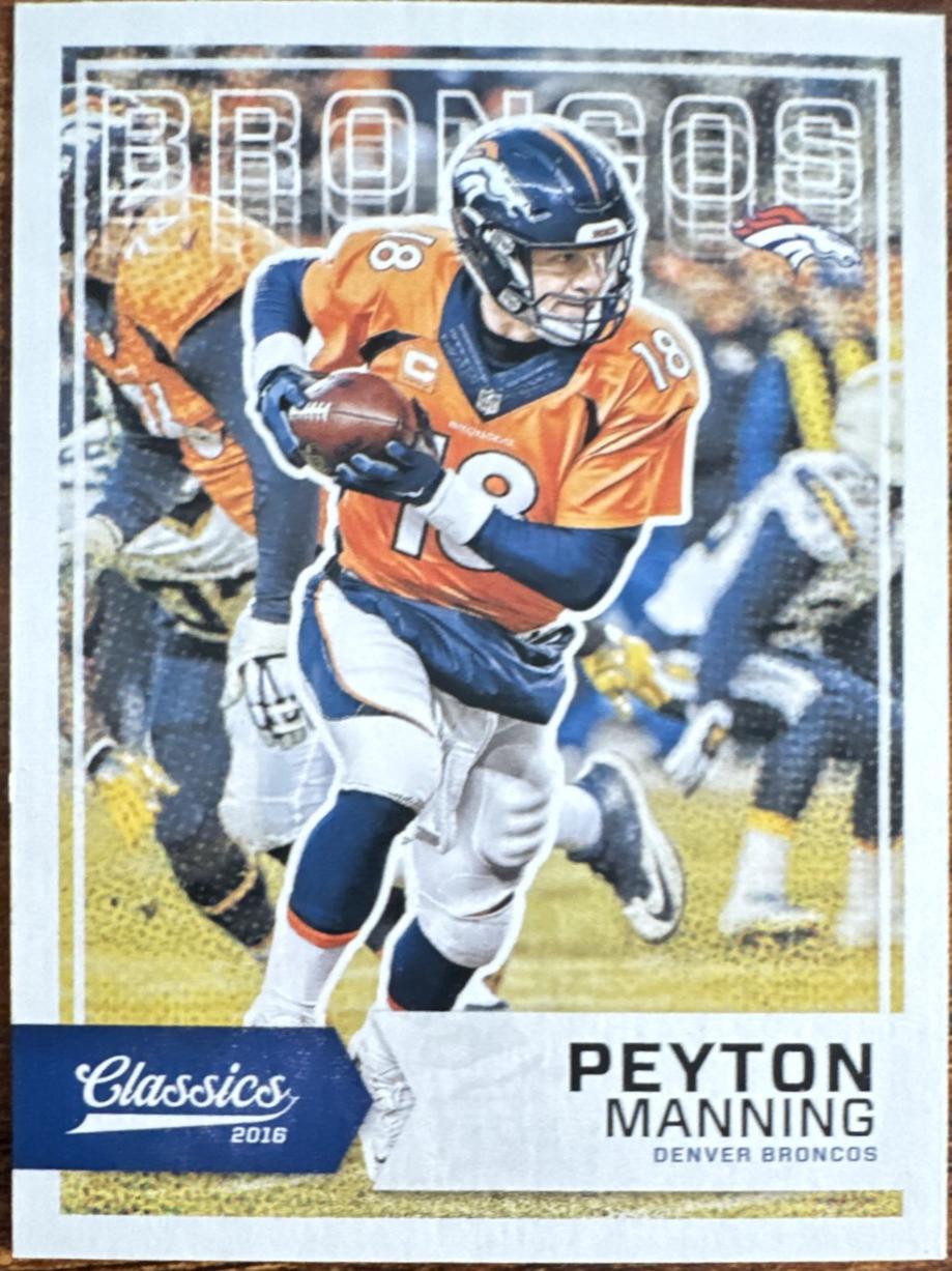 Peyton Manning #29 2016 Panini Classics Football