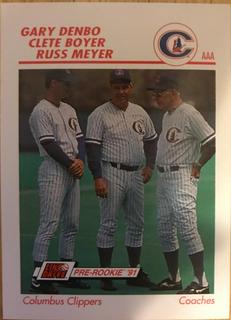 Gary Denbo / Clete Boyer / Russ Meyer