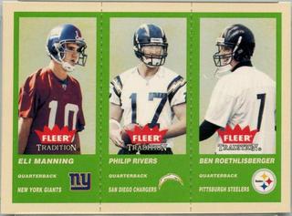 Eli Manning, Philip Rivers, Ben Roethlisberger