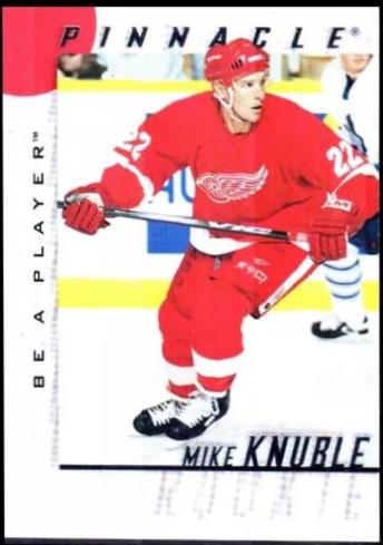 Mike Knuble #43 Hockey Cards 1997 Pinnacle Be A Player