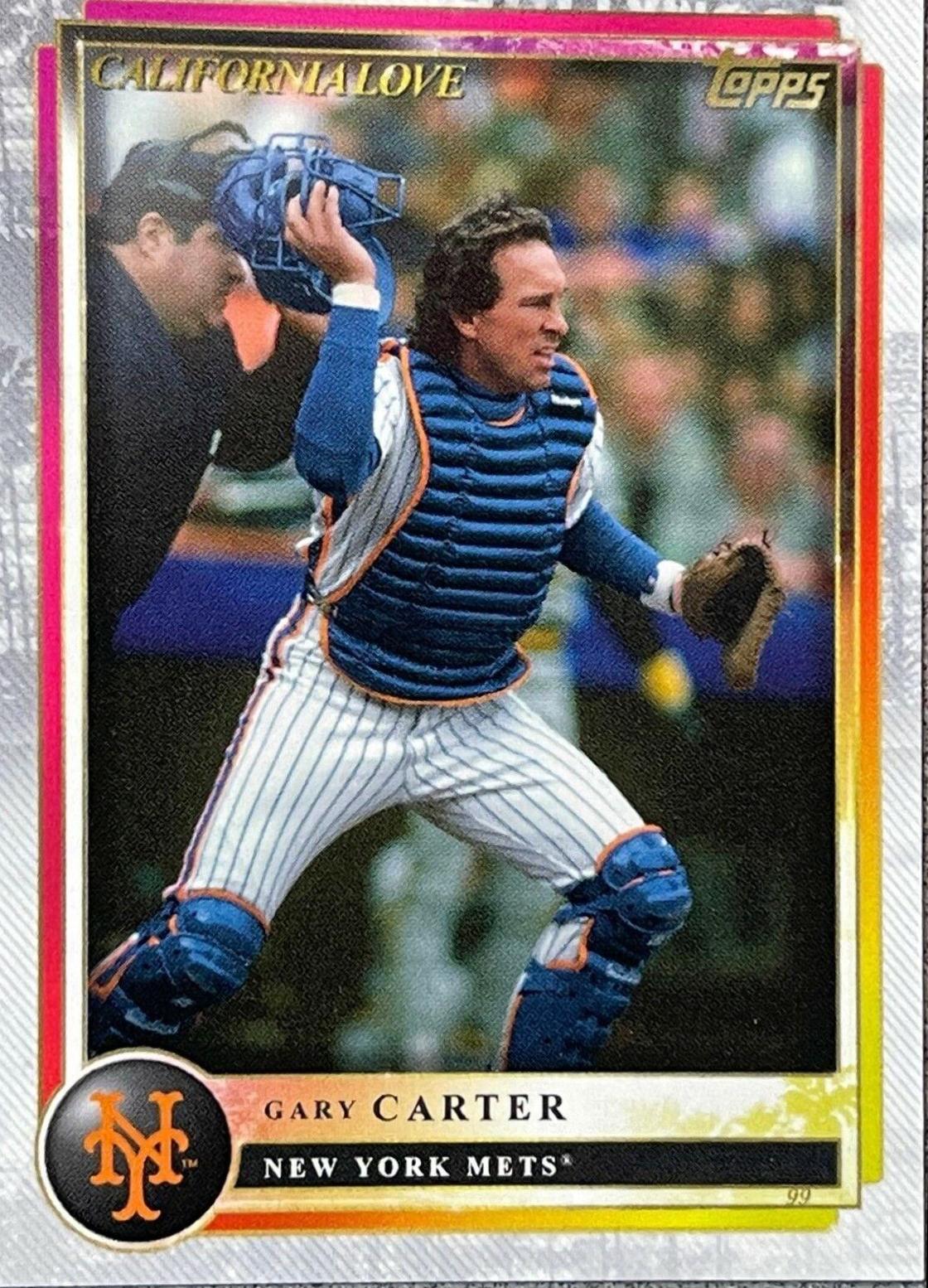 Gary Carter #58 2022 Topps X Aaron Judge Baseball
