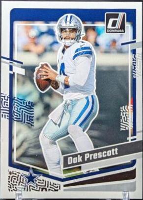 Dak Prescott #73 Football Cards 2023 Panini Donruss