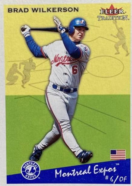 Brad Wilkerson #U244 2002 Fleer Tradition Update Baseball