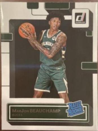 MarJon Beauchamp #224 Basketball Cards 2022 Panini Donruss