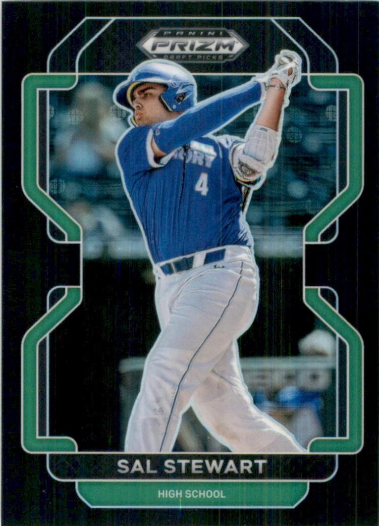 Sal Stewart [Black] #PDP32 Prices | 2022 Panini Prizm Draft Picks ...