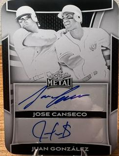 Jose Canseco / Juan Gonzalez