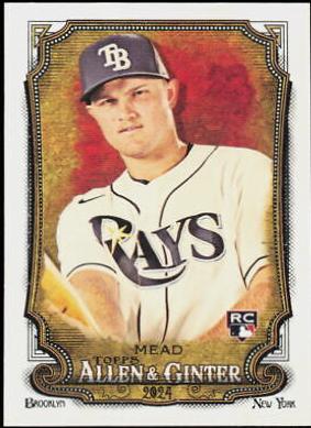 Curtis Mead #14 Baseball Cards 2024 Topps Allen & Ginter