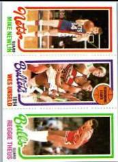 Mike Newlin / Wes Unseld / Reggie Theus #50 / 159 / 243
