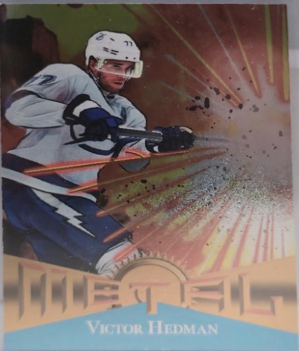 Victor Hedman #RT-17 Hockey Cards 2024 SkyBox Metal Universe 2013 Retro