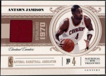 Antawn Jamison #16 Basketball Cards 2010 Panini National Treasures
