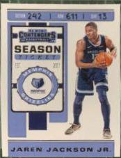 Jaren Jackson Jr. #41 2019 Panini Contenders Basketball