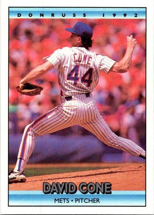 David Cone #97 Baseball Cards 1992 Donruss