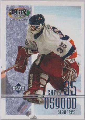 Chris Osgood #62 2001 UD Playmakers Hockey
