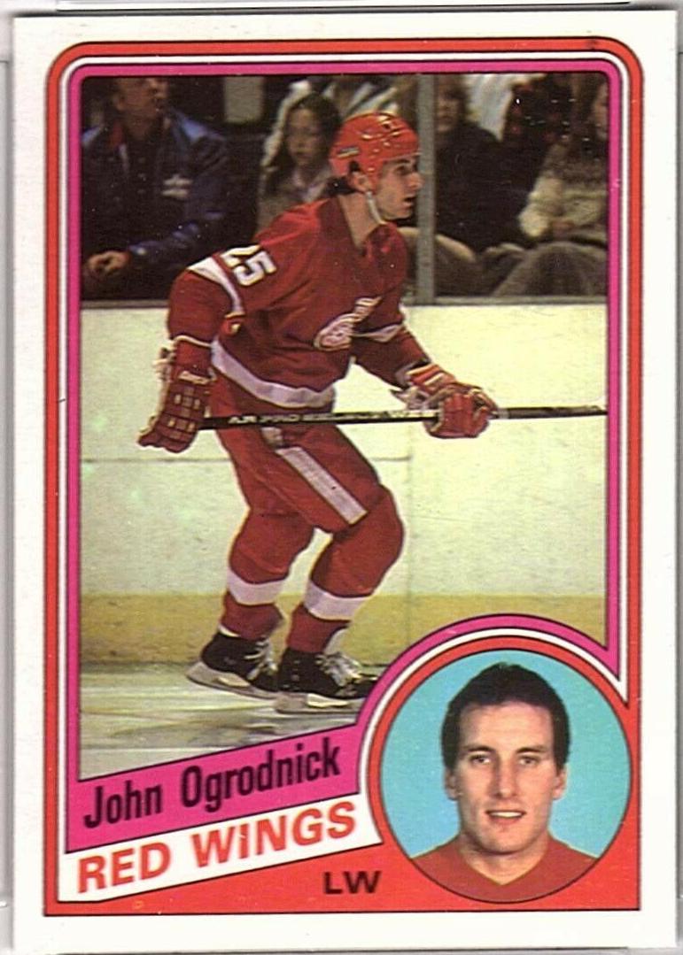 John Ogrodnick #46 Hockey Cards 1984 Topps