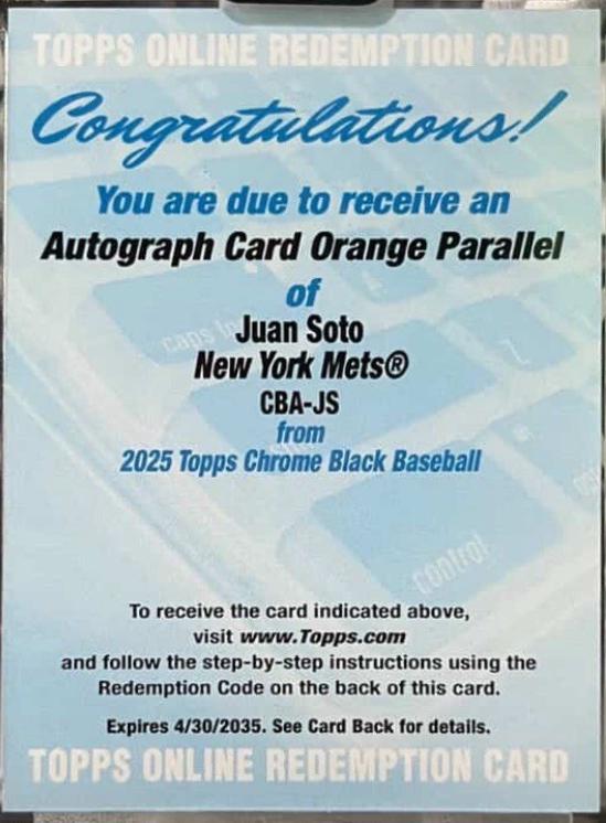 Juan Soto [Orange Refractor] #CBA-JS