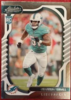 Channing Tindall #152 Football Cards 2022 Panini Absolute