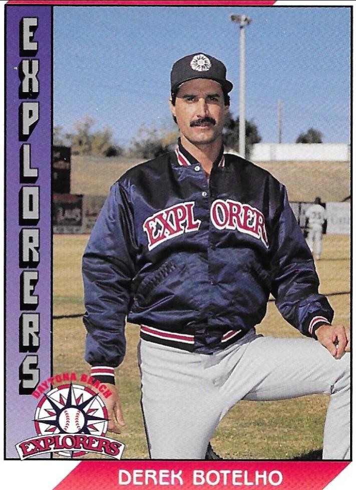 Derek Botelho #38 Baseball Cards 1991 Pacific Senior League