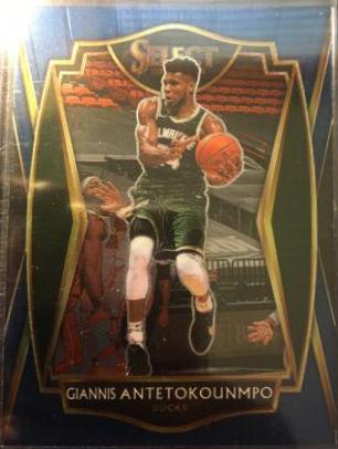 Giannis Antetokounmpo #117 Basketball Cards 2020 Panini Select