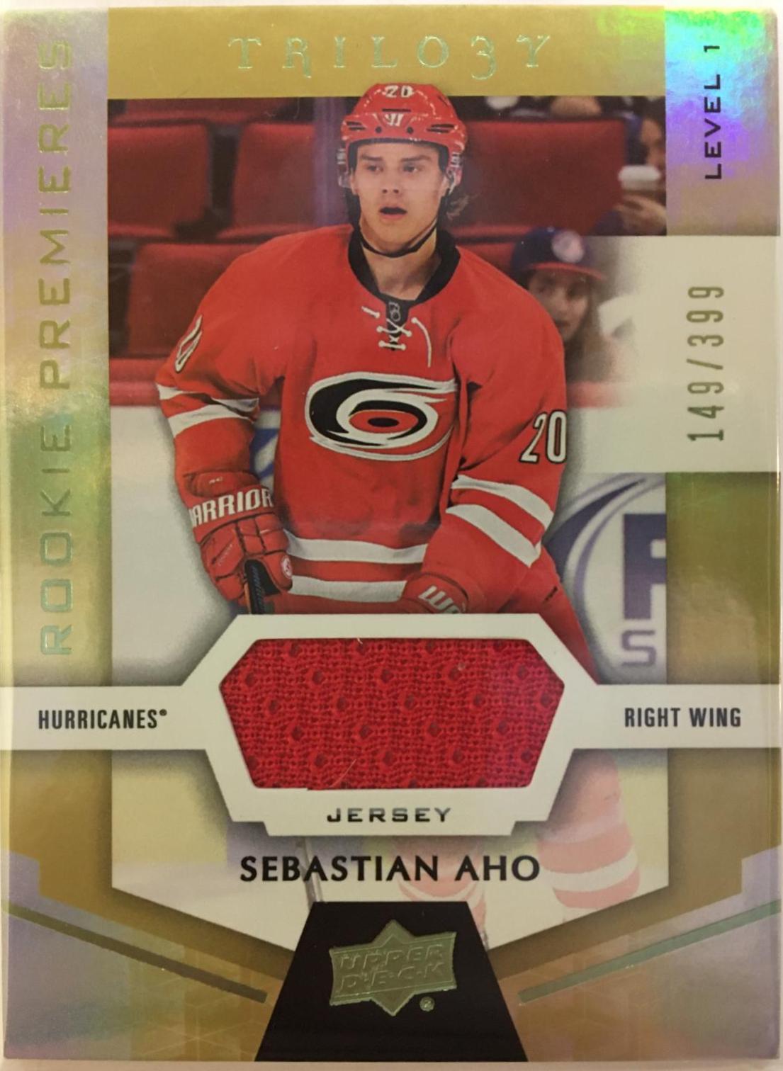 Sebastian Aho [Green Jersey Relic] #59