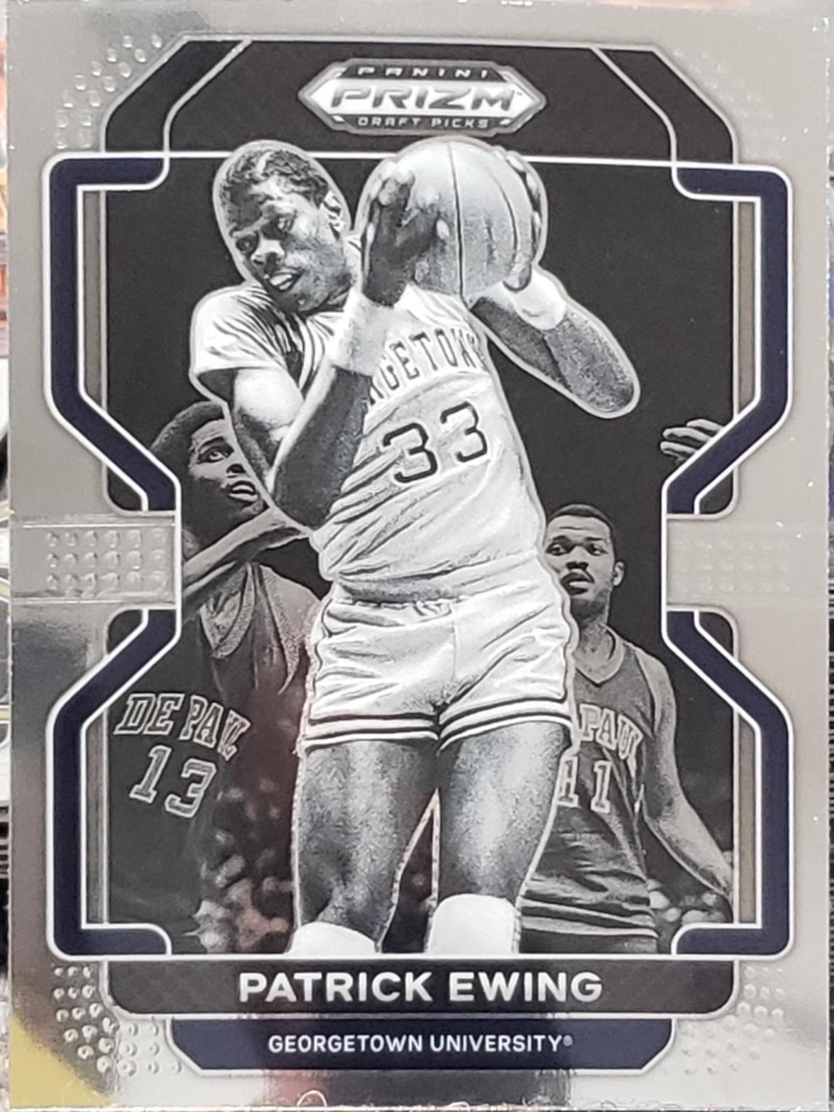 Patrick Ewing #38 Basketball Cards 2022 Panini Prizm Draft Picks