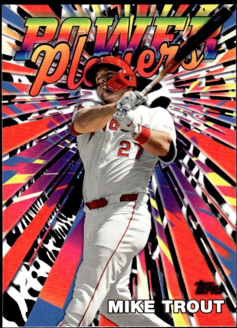 Mike Trout #PP-2 Baseball Cards 2025 Topps Celebration Mega Box Power Players