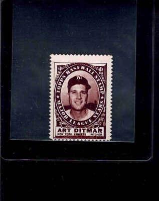 Art Ditmar Baseball Cards 1961 Topps Stamps