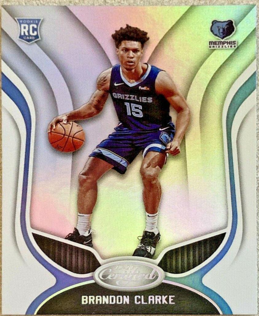 Brandon Clarke #169 Basketball Cards 2019 Panini Certified