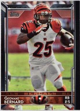 Giovani Bernard #16 Football Cards 2015 Topps
